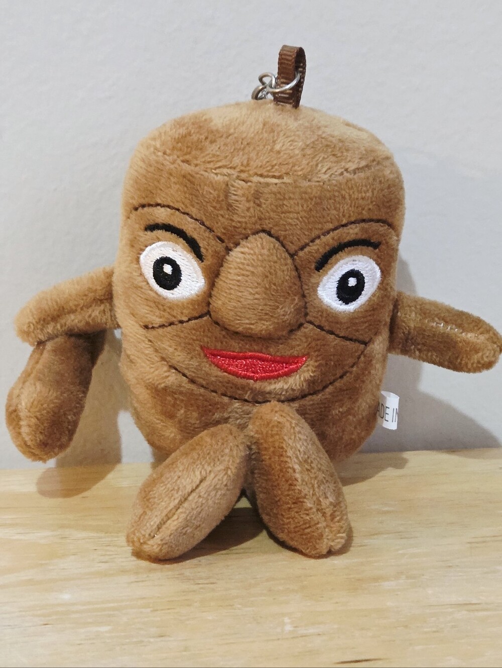 *4 for $20* Italian Brain Rot - Tung Tung Tung Sahur Plush Keychain Clip Toy